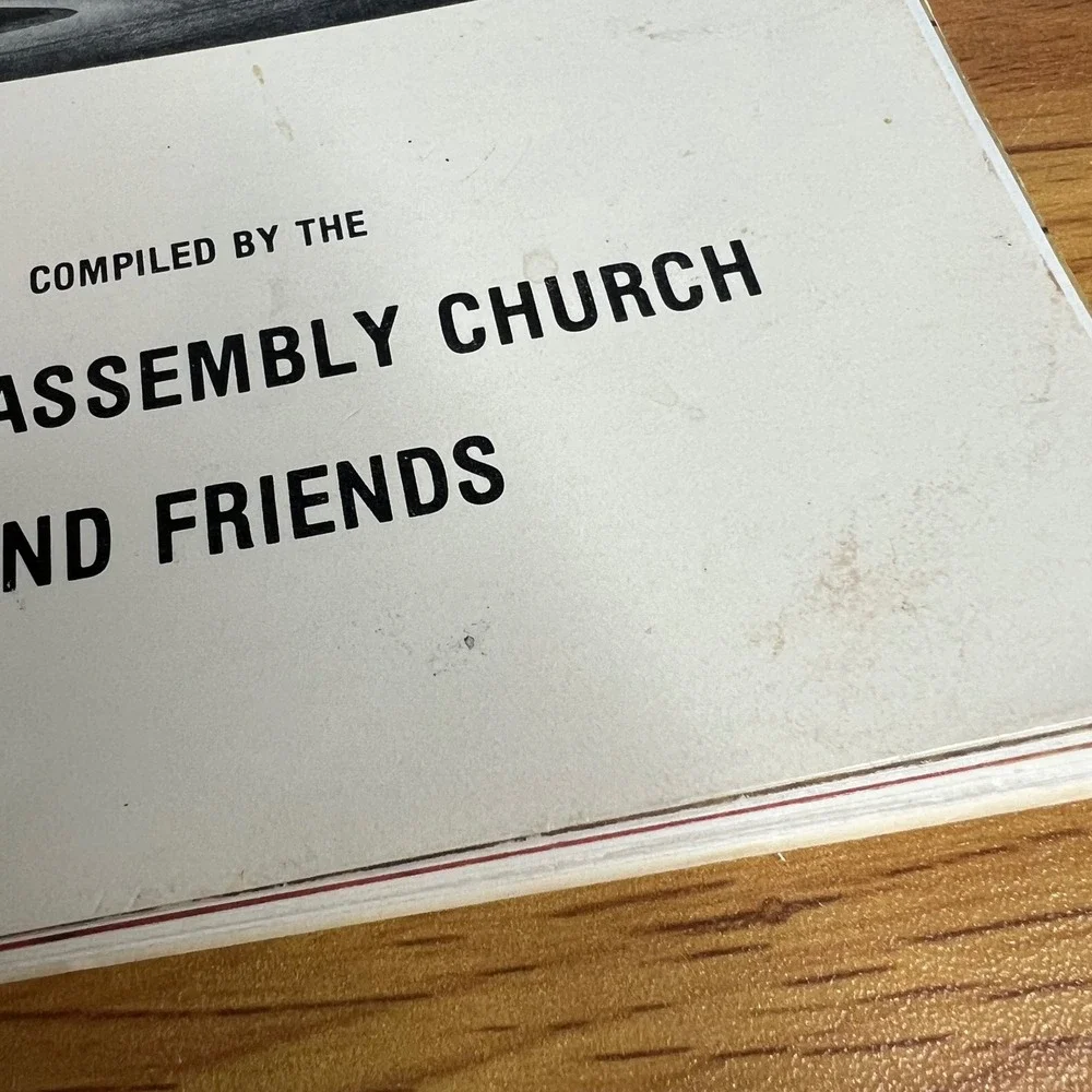 Gospel Assembly Church Cookbook‎ 1978 Wichita Kansas Vintage Spiral Bound